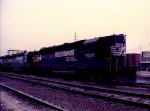 NS 7000 with a pair of SD40-2's in Glenwood Yard